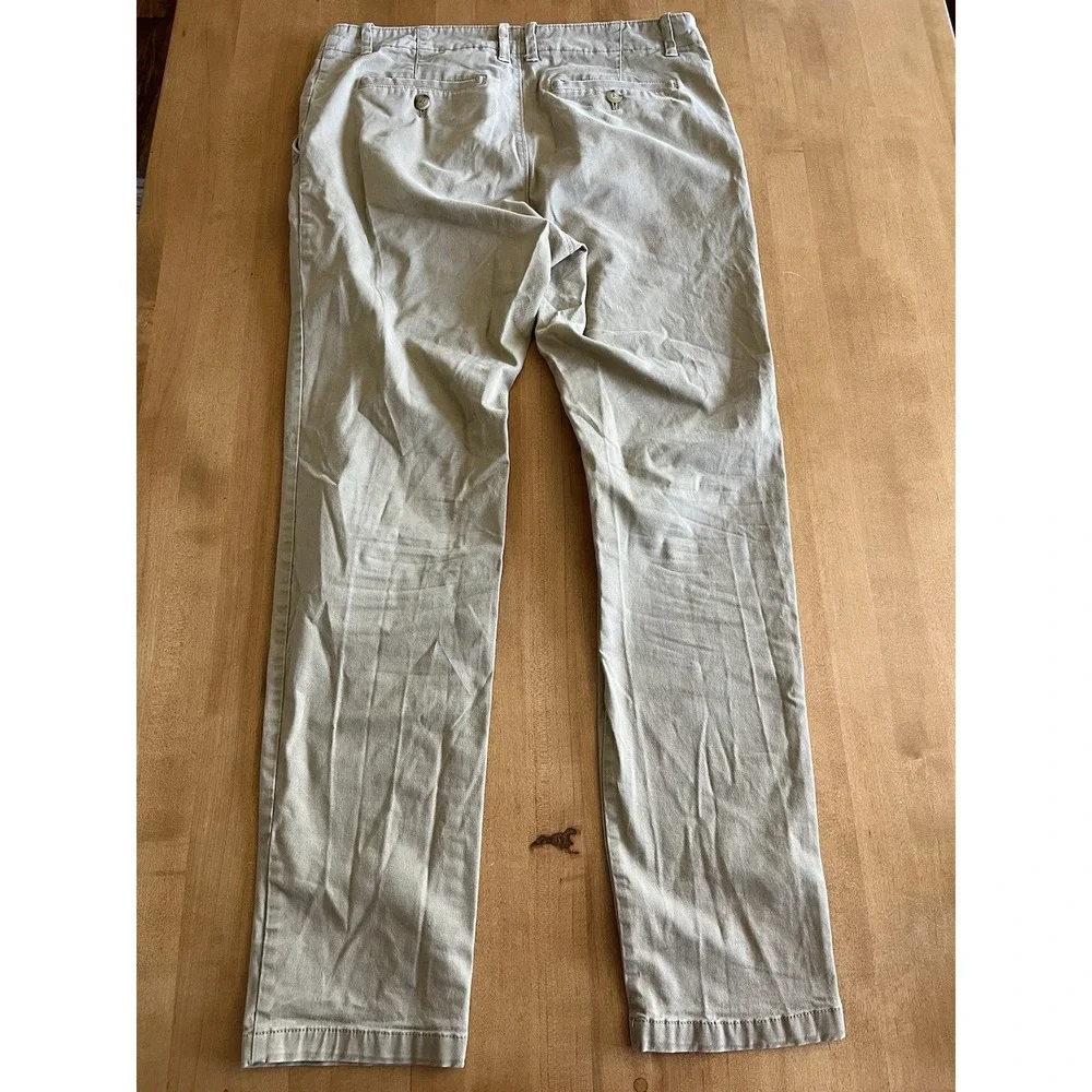 Urban Outfitters Skinny Fit Chino Pants‎ Men's 32x32 Khaki Tan Stretch Trousers